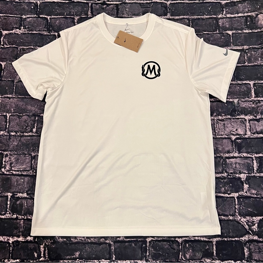 Nike Mamba Sports Academy XL Kobe Bryant Lakers Mens White T Shirt Dri Fit